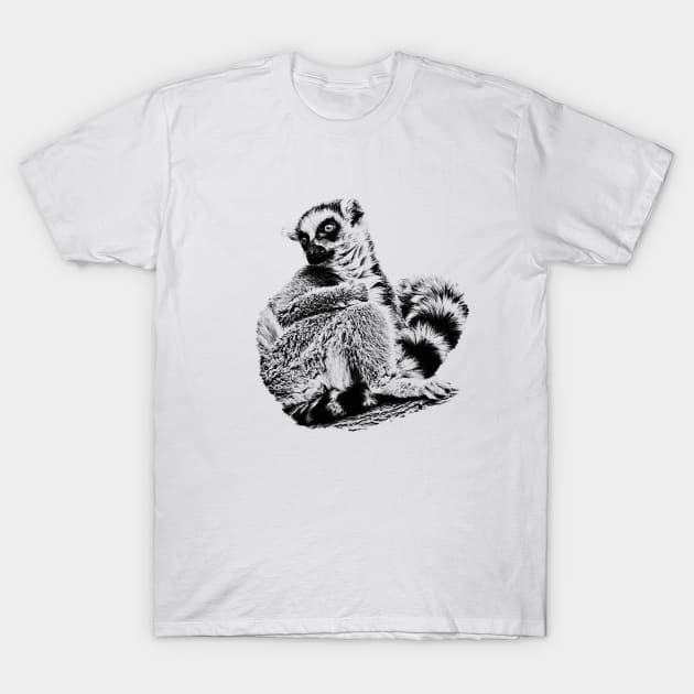 Lemur T-Shirt by Guardi